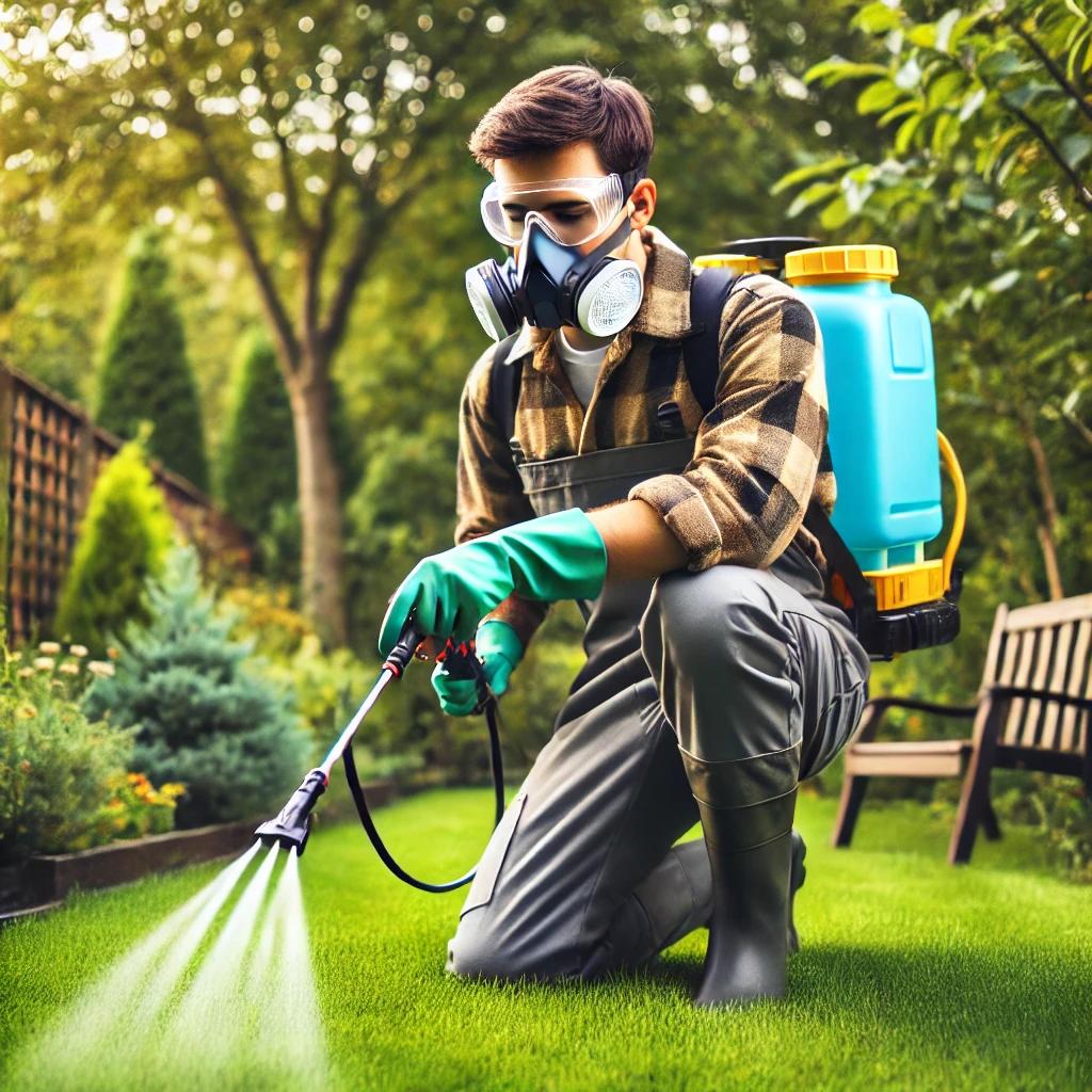 Grow Safe registered weed spraying and lawn treatments